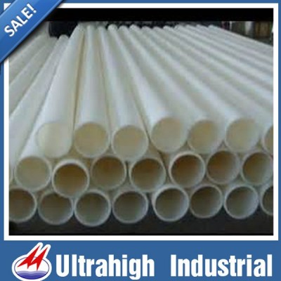 plastic selflubricating warpproof hollow round uhmw tubes