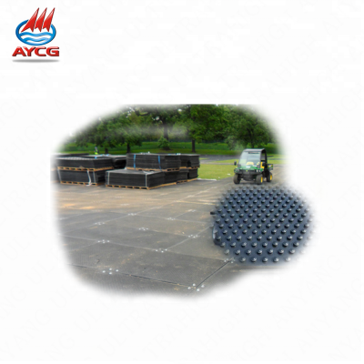 Truck floor protection temporary road plastic anti-slip mat